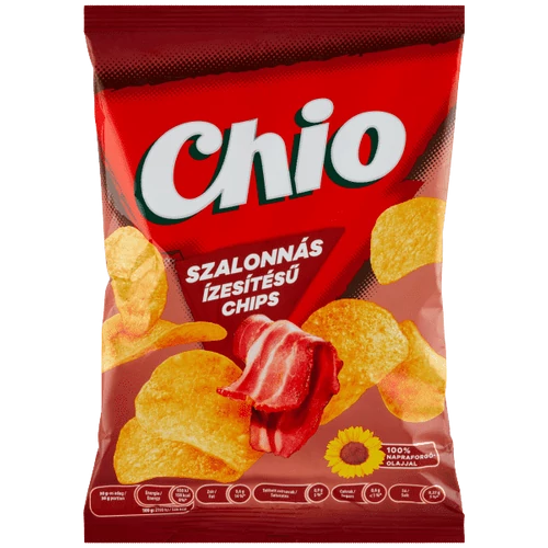 CHIO SZALONNÁS ÍZESÍTÉSŰ CHIPS 70 G