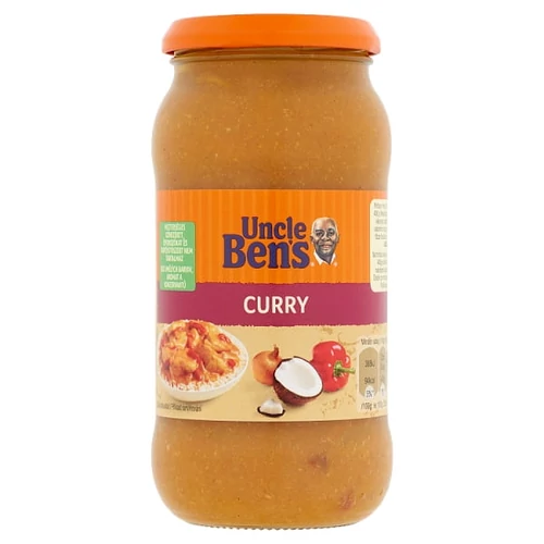 UNCLE BEN'S CURRY-SZÓSZ BORSSAL ÉS KÓKUSSZAL 440 G