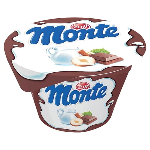 ZOTT MONTE CSOKOLÁDÉS, MOGYORÓS TEJDESSZERT 150 G