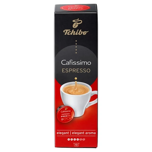 TCHIBO CAFISSIMO ESPRESSO ELEGANT AROMA KÁVÉKAPSZULA 10 DB 70G