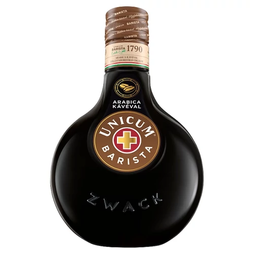 Zwack Unicum Barista gyógynövénylikőr arabica kávéval 34,5% 0,5 l