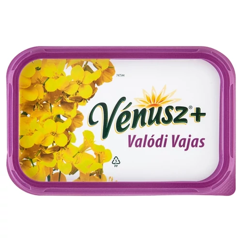 VÉNUSZ+ VALÓDI VAJAS 60% ZSÍRTARTALMÚ MARGARIN 450 G