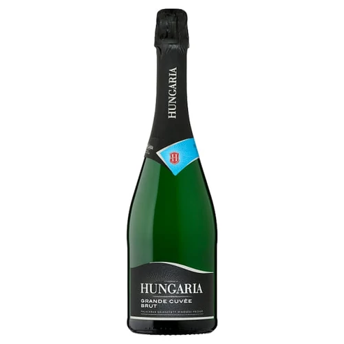 HUNGARIA GRANDE CUVÉE BRUT PALACKBAN ERJESZTETT FEHÉR MINŐSÉGI PEZSGŐ 0,75 L