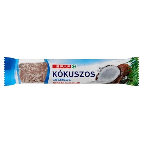 SPAR KÓKUSZ CSEMEGE KAKAÓS RUM ÍZŰ 60G