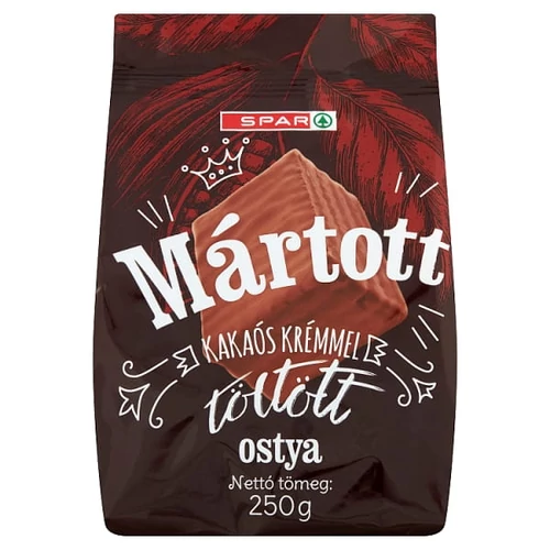 SPAR MÁRTOTT TÖLTÖTT OSTYA 250G