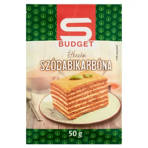 S-BUDGET ÉTKEZÉSI SZÓDABIKARBÓNA 50 G