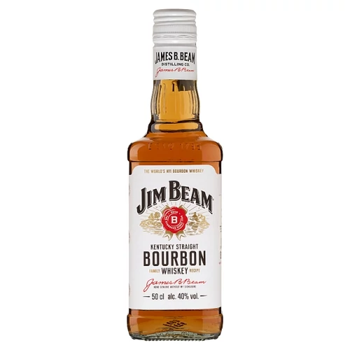 JIM BEAM BOURBON WHISKEY 40% 0,5 L