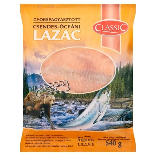 CLASSIC GYORSFAGYASZTOTT CSENDES-ÓCEÁNI LAZAC 540 G