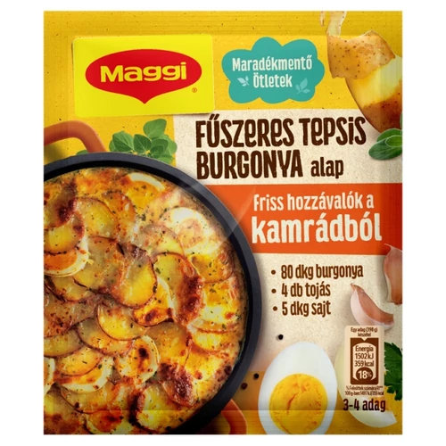 MAGGI FŰSZERES TEPSIS BURGONYA ALAP 42 G