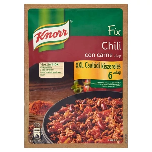 KNORR XXL CHILI CON CARNE ALAPPOR 75G