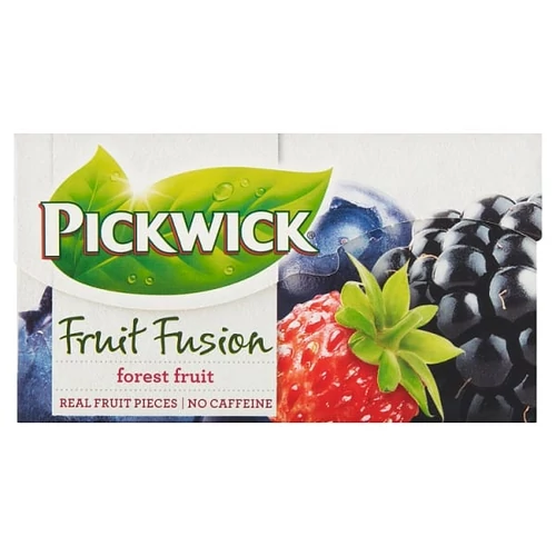 PICKWICK FRUIT FUSION GYÜMÖLCSTEA AZ ERDEIGYÜMÖLCSÖK ÍZÉVEL 20 FILTER 40 G