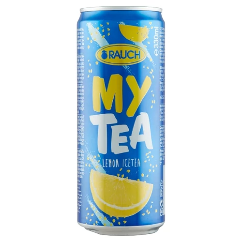 RAUCH MY TEA ICE TEA CITROMOS ÜDÍTŐITAL FEKETE TEÁBÓL 330 ML