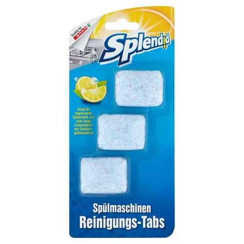 SPLENDID MOSOGATÓGÉPTISZTÍTÓ TABLETTA 3 X 20 G (60 G)